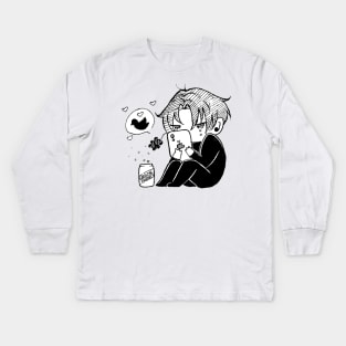 Quarentine Aoi Kids Long Sleeve T-Shirt